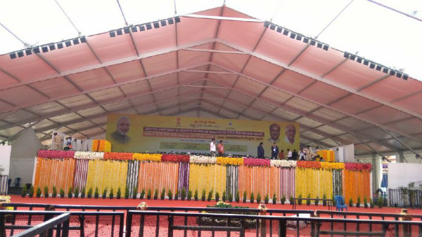 Modi arrival In Tumkur: Police Tightening Security