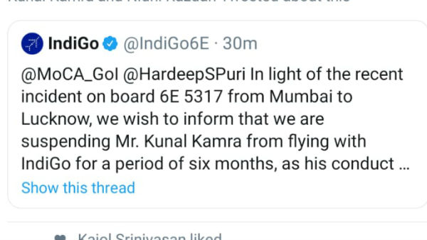 ವಿಮಾನ ಹತ್ತದಂತೆ ನಿರ್ಬಂಧ