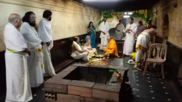 Famous Singer Yesudas Is Celebrated His Birthday In Kollur Famous Singer Yesudas Is Celebrated His Birthday In Kollur