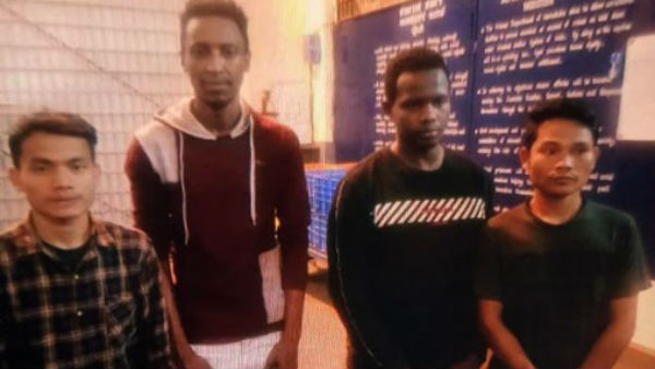 ಮೂವರು ವಿದೇಶಿಗಳರು, ಮೂವರು ತ್ರಿಪುರಾ ರಾಜ್ಯದವರು