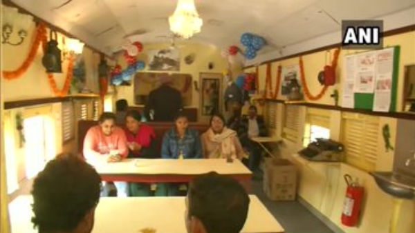 Railway Coach Developed As Cafeteria