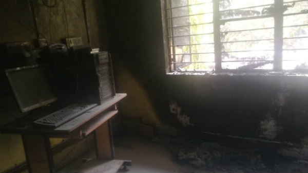 Fire Accident In Nanjanagud Court