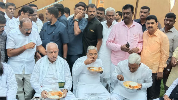 ಸಂಪುಟ ಸಹೋದ್ಯೋಗಿಗಳೊಂದಿಗೆ ಉಪಹಾರ ಸೇವಿಸಿದ ಬಿಎಸ್‌ವೈ