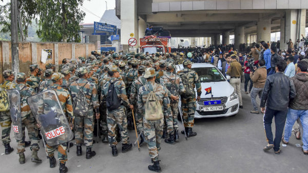 ಮೆಟ್ರೋ ನಿಲ್ದಾಣದ ಸುತ್ತಿ ಬಿಗಿ ಪೊಲೀಸ್ ಭದ್ರತೆ