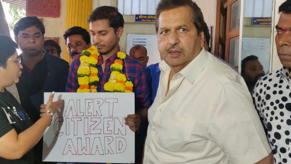 ಬಿಜೆಪಿ ಮುಖಂಡರಿಂದ ಲೋಹಿತ್ ಗೌರ್ ಗೆ ಸನ್ಮಾನ 