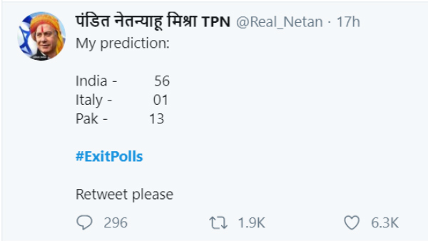 ಭಾರತ 56, ಇಟೆಲಿ 1, ಪಾಕ್ 13 