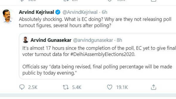 No Laps Form Election Commission, 62.59 Per Voting In Delhi Assembly Election