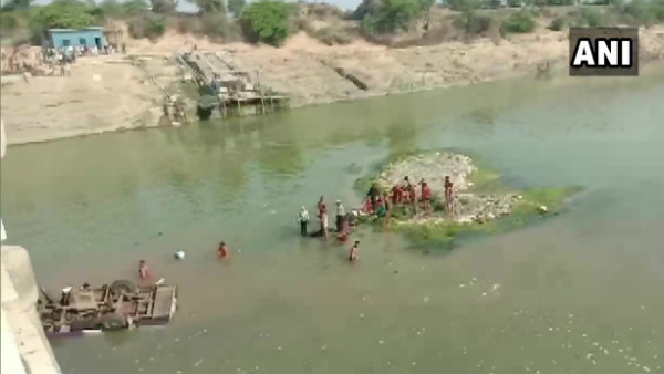24 Dead Four Injured As Bus Plunges Into River In Bundi