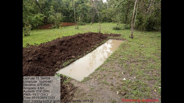 ನೀರು ಇಂಗಿಸುವ ಕೆಲಸ
