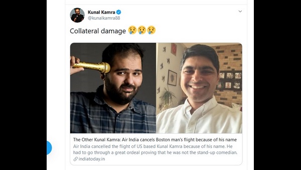 'ಕಲಾವಿದ' ಕುನಾಲ್ ಪ್ರತಿಕ್ರಿಯೆ