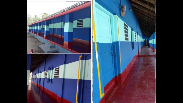  ಥೇಟು ರೈಲಿನಂತೇ ಕಾಣುವ ಶಾಲೆ