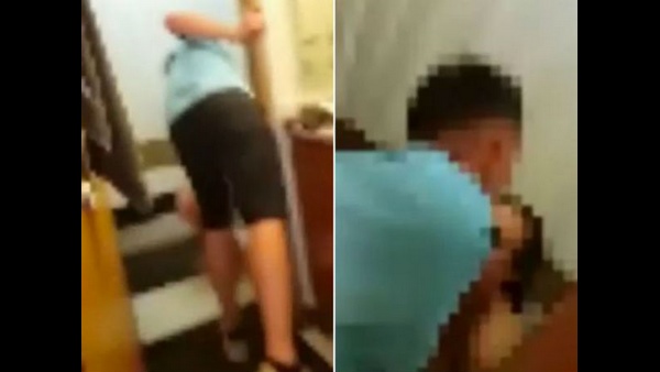 ನಗ್ನಳಾಗಿ ಮತ್ತೊಬ್ಬನ ಜೊತೆ