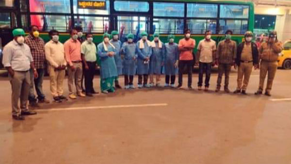 ವಿಮಾನ ನಿಲ್ದಾಣದಲ್ಲಿ ತಪಾಸಣೆ