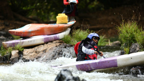  ಕಯಾಕಿಂಗ್ ಮೂಲಕ ಭದ್ರಾ ನದಿ ಸ್ವಚ್ಛತಾ ಜಾಗೃತಿ