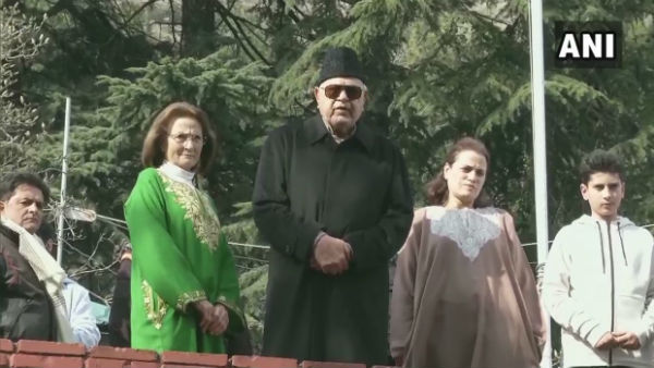 Former JK CM Farooq Abdullah Released From House Arrest Former JK CM Farooq Abdullah Released From House Arrest