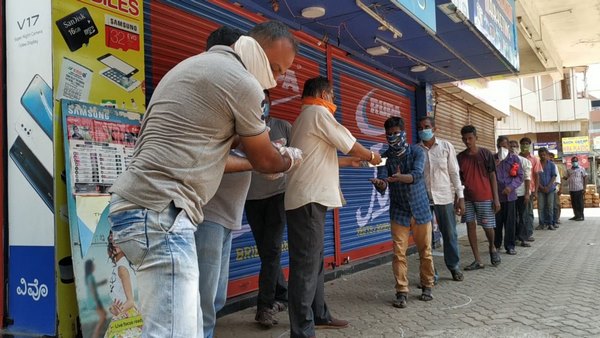  Veg Biriyani And Egg Distributed To Poor In Udupi