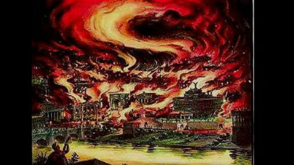 ಹೊತ್ತಿ ಉರಿದಿದ್ದ ರೋಮ್ ನಗರ