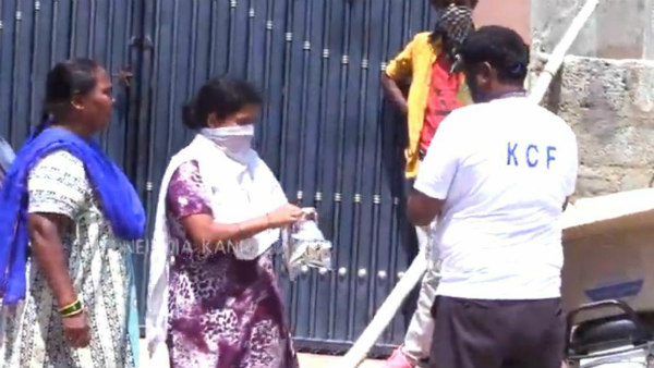 Bengaluru Manjunatha Layout Residents Gets Food and Ration 