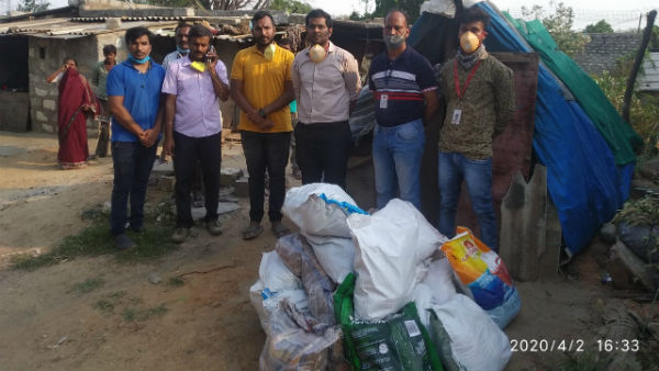 Lockdown: Harohalli Industrial Association Help To Working People