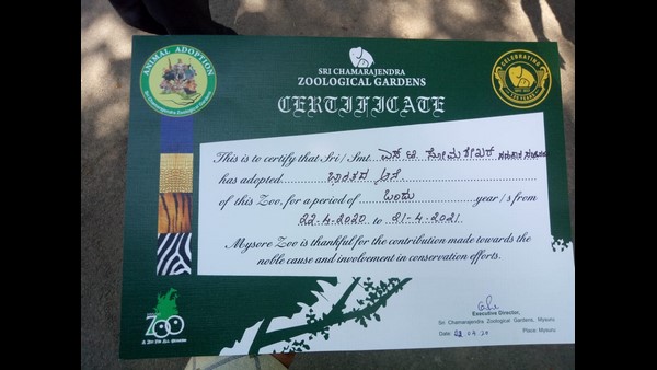 Minister ST Somashekhar Who Adopted The Elephant From Mysuru Zoo