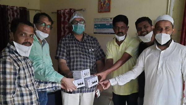 Alumnis behind the Corona Warriors with their own money in the wake of the lockdown. Alumnis behind the Corona Warriors with their own money in the wake of the lockdown.