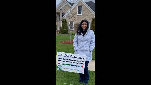 US Police Pays Tribute To Dr. Uma Madhusudhana From Mysuru For Treating COVID19-Patients