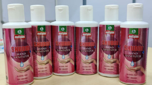 Covid19: Multiplex Bio Tech organic hand sanitizer 