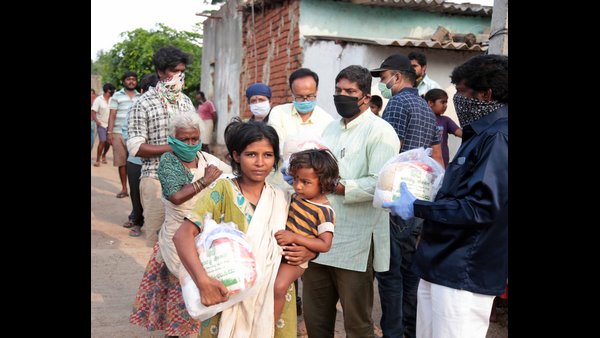 Admaya Chetana help Hakki Pikki community amid of Covid19 Lockdown 