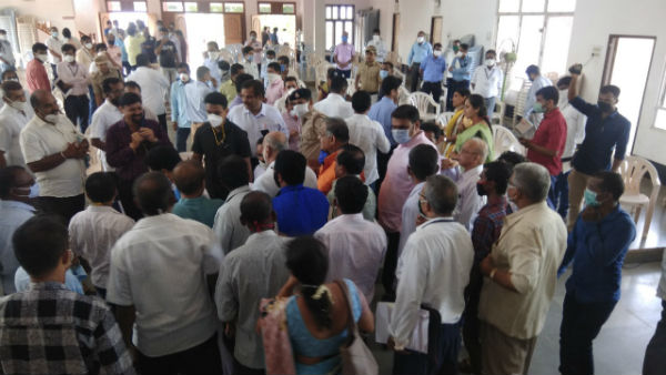 Minister Shivaram Hebbar Could Not Follow The Corona Guidelines