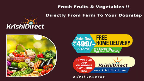 Krishi Direct Get Vegetables And Fruits On Doorstep