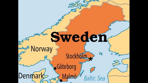 ಸ್ವೀಡನ್ ನಲ್ಲಿನ ಪ್ರಕರಣಗಳ ಸಂಖ್ಯೆ