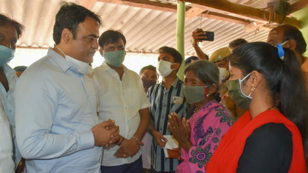 DCM Ashwath Narayan Gave Relief To The Family Of Died Journalist In Ramanagara