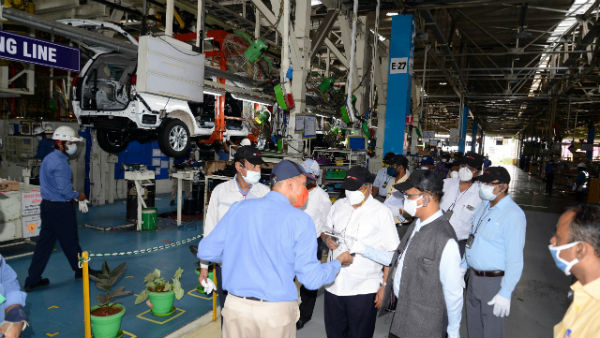 Safety Measures To Control Covid-19 Mandatory In Industries Says Minister Jagadish Shettar Safety Measures To Control Covid-19 Mandatory In Industries Says Minister Jagadish Shettar