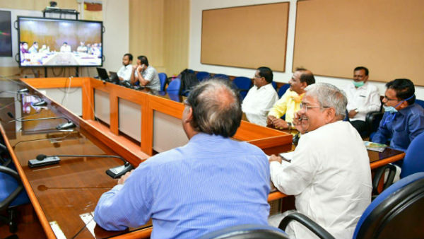 DCM Govind Karjol Video Conference With Kalaburagi District Administration