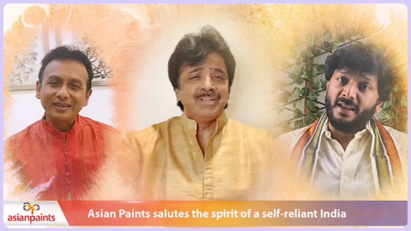 Asian Paints Supports PM Cares Fund as a Sponsor of ‘One Nation One Voice’ Anthem