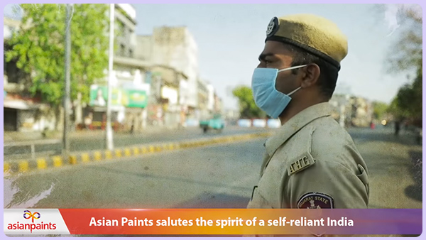 Asian Paints Supports PM Cares Fund as a Sponsor of ‘One Nation One Voice’ Anthem