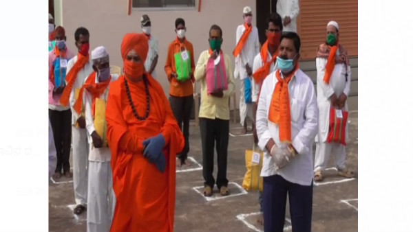 Hukkeri Math Swamiji Who Appealed To CM Yediyurappa