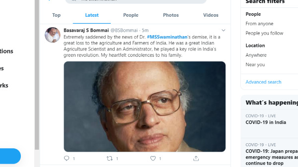 Death reports on of Dr M.S Swaminathan are fake