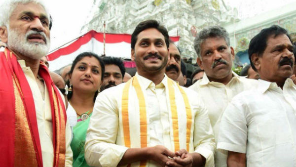 ಆಂಧ್ರ ಪ್ರದೇಶದ ಮುಖ್ಯಮಂತ್ರಿ ವೈ.ಎಸ್.ಜಗನ್ಮೋಹನ್ ರೆಡ್ಡಿ 