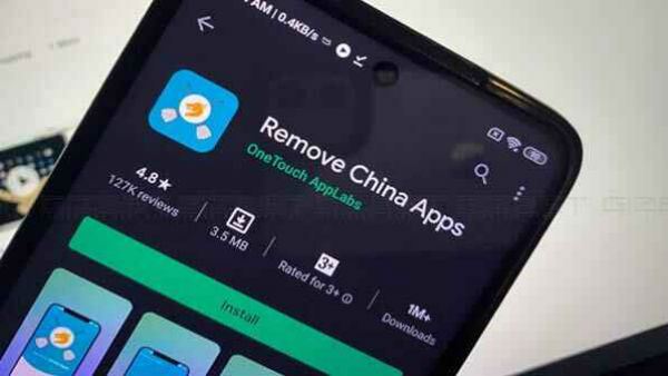 ಏನಿದು 'Remove china apps'