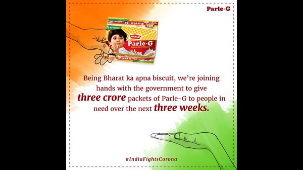 3 ಕೋಟಿ ಬಿಸ್ಕೆಟ್ ದಾನ ನೀಡಿದ್ದ ಪಾರ್ಲೆ-ಜಿ