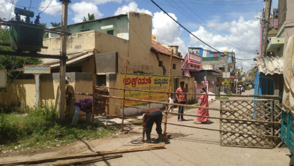 ಸೋಂಕಿತರ ಪ್ರದೇಶ ಸೀಲ್ ಡೌನ್