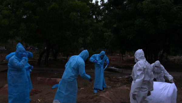 ಕೊವಿಡ್ ರೋಗಿಯ ಶವ ಹಸ್ತಾಂತರ, ಅಂತ್ಯಕ್ರಿಯೆ ಪೂರ್ಣ