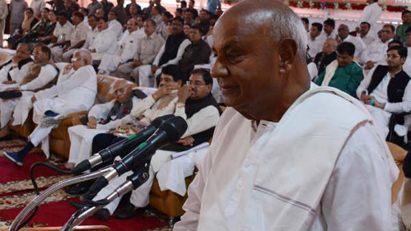 ಎಚ್. ಡಿ. ದೇವೇಗೌಡ ಕಣಕ್ಕೆ