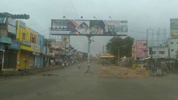 Sunday Lockdown: Chitradurga Is Almost Quiet