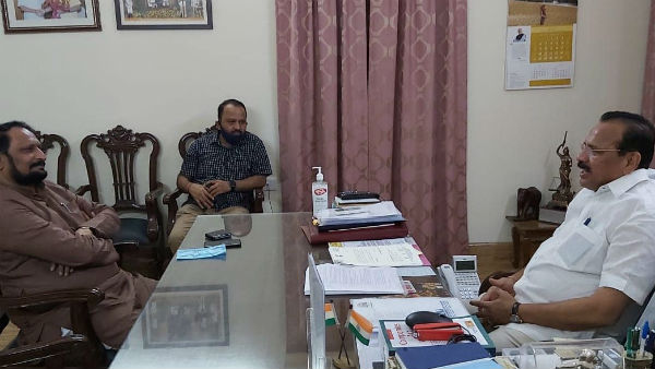 ಡಿ. ವಿ. ಸದಾನಂದ ಗೌಡ ಭೇಟಿ