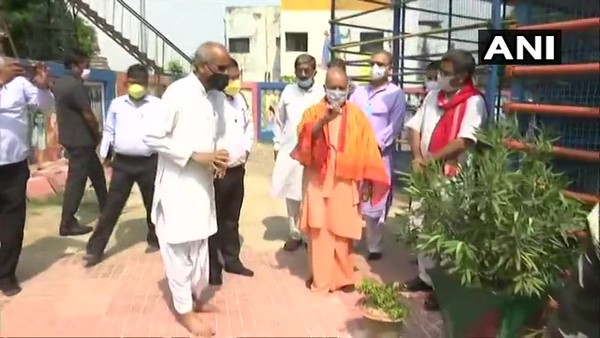 Up Cm Yogi Adityanath Hold Meeting With Ram Janmabhoomi Trust Members