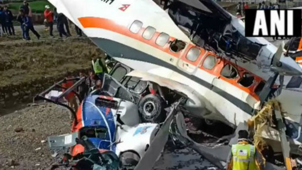 ಎವರೆಸ್ಟ್ ಹೆಬ್ಬಾಗಿಲು ಲೂಕ್ಲಾದಲ್ಲಿ ವಿಮಾನ ದುರಂತ