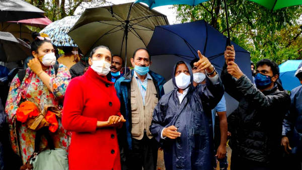  ಸೋಮಣ್ಣ ಭೇಟಿ ಮಾಡಿದ ಅರ್ಚಕ ಕುಟುಂಬ