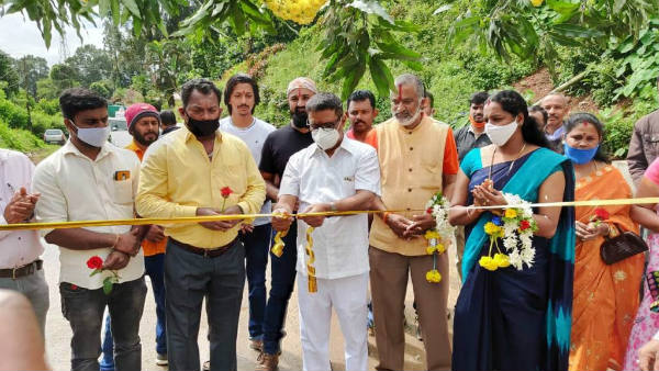 ಚೆಟ್ಟಳ್ಳಿ-ಅಭ್ಯಾಲ ನೂತನ ಕಾಂಕ್ರೀಟ್ ರಸ್ತೆ ಉದ್ಘಾಟನೆ 